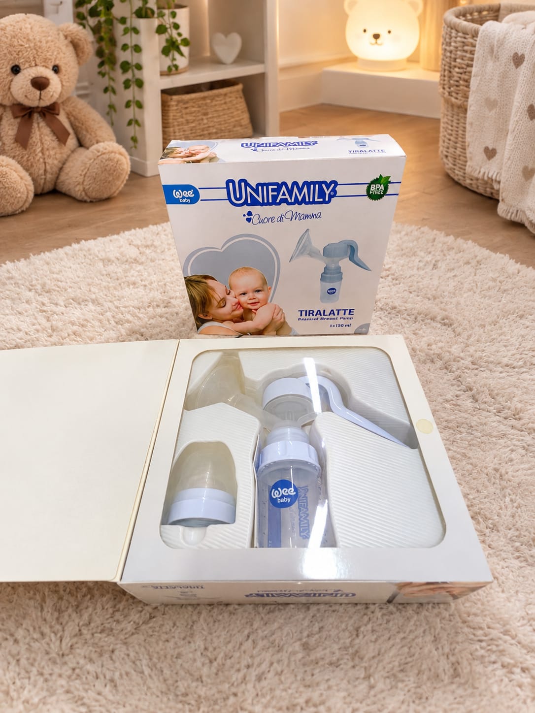 Tiralatte Manuale Unifamily – Cuore di Mamma