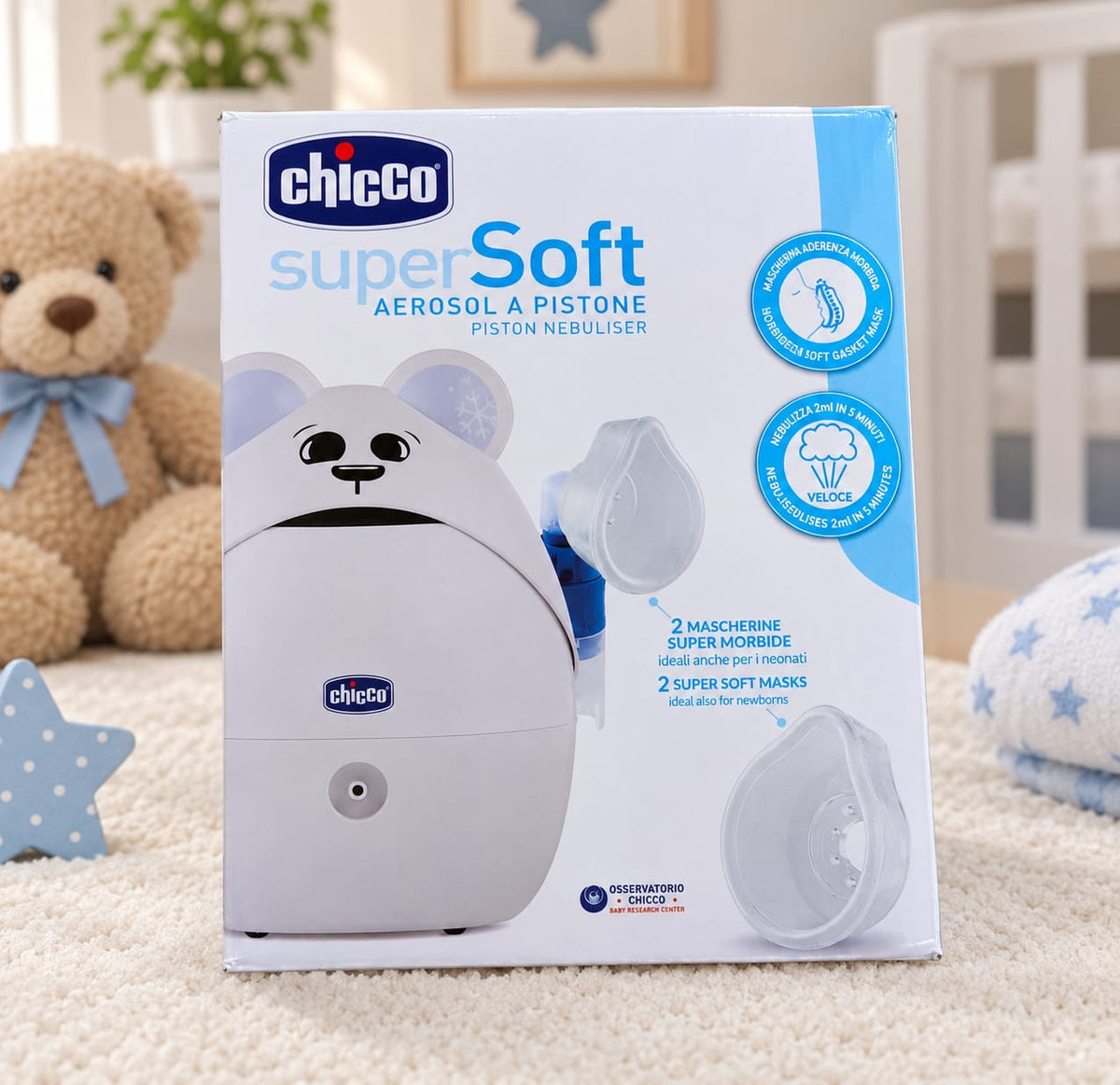 Aerosol a Pistone Chicco – superSoft &amp; superSoft Family