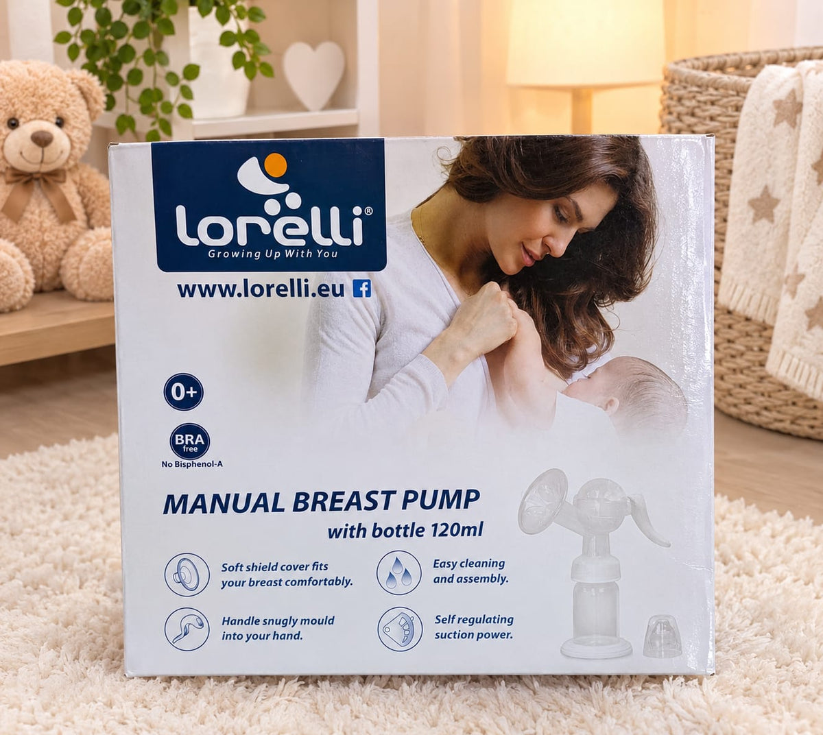 Tiralatte Manuale Lorelli – 120 ml