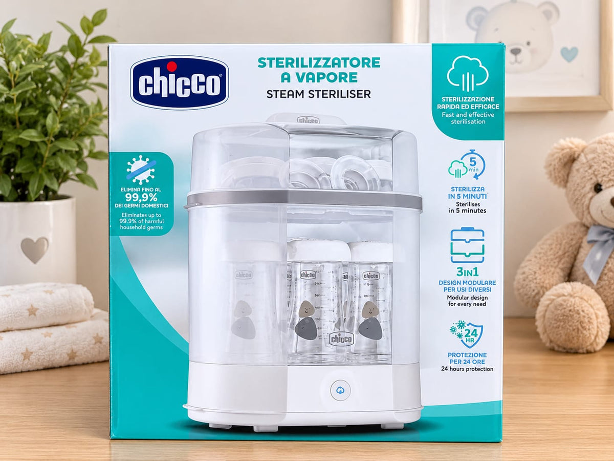 Sterilizzatore a vapore chicco 3 in 1